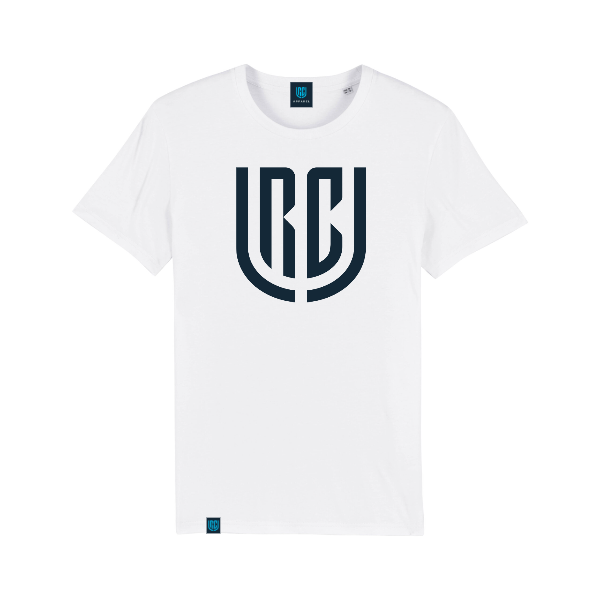 Deep Slate URC Logo White T-Shirt – United Rugby Championship