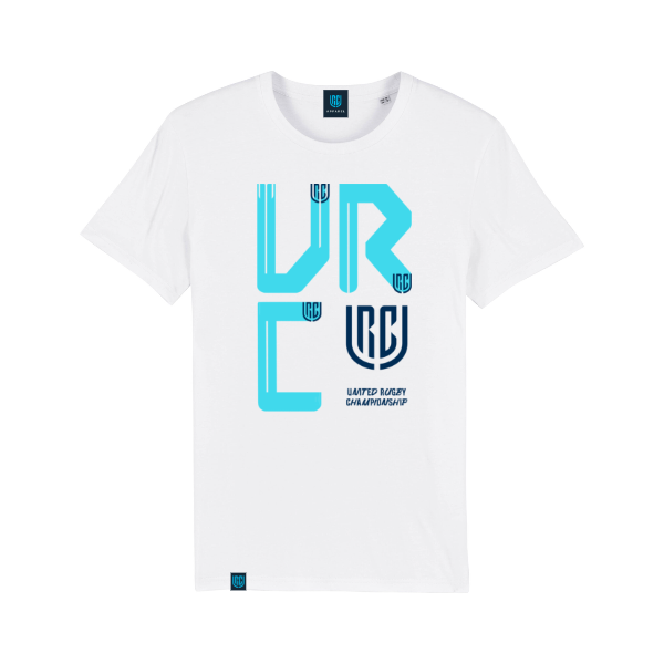 URC Letters Logo White T-Shirt