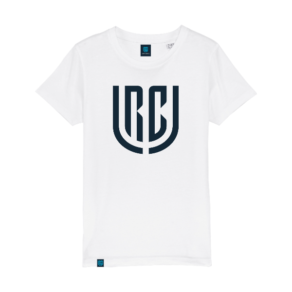 Deep Slate URC Logo White Kids T-Shirt