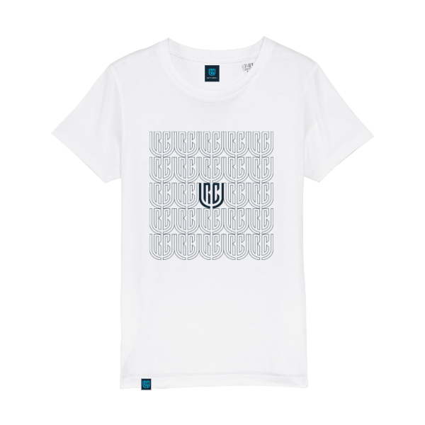 Outline URC Logo White Kids T-Shirt