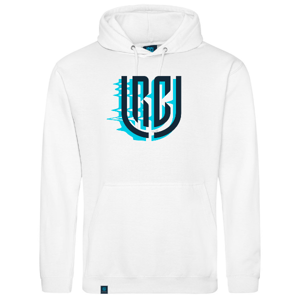 Liquid Effect URC Logo White Hoodie
